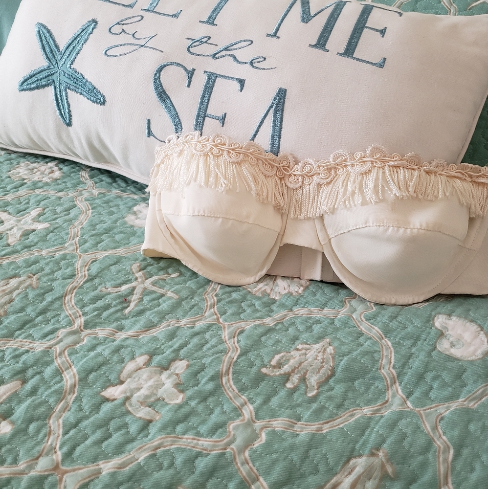 Fringe off white push up club ready top